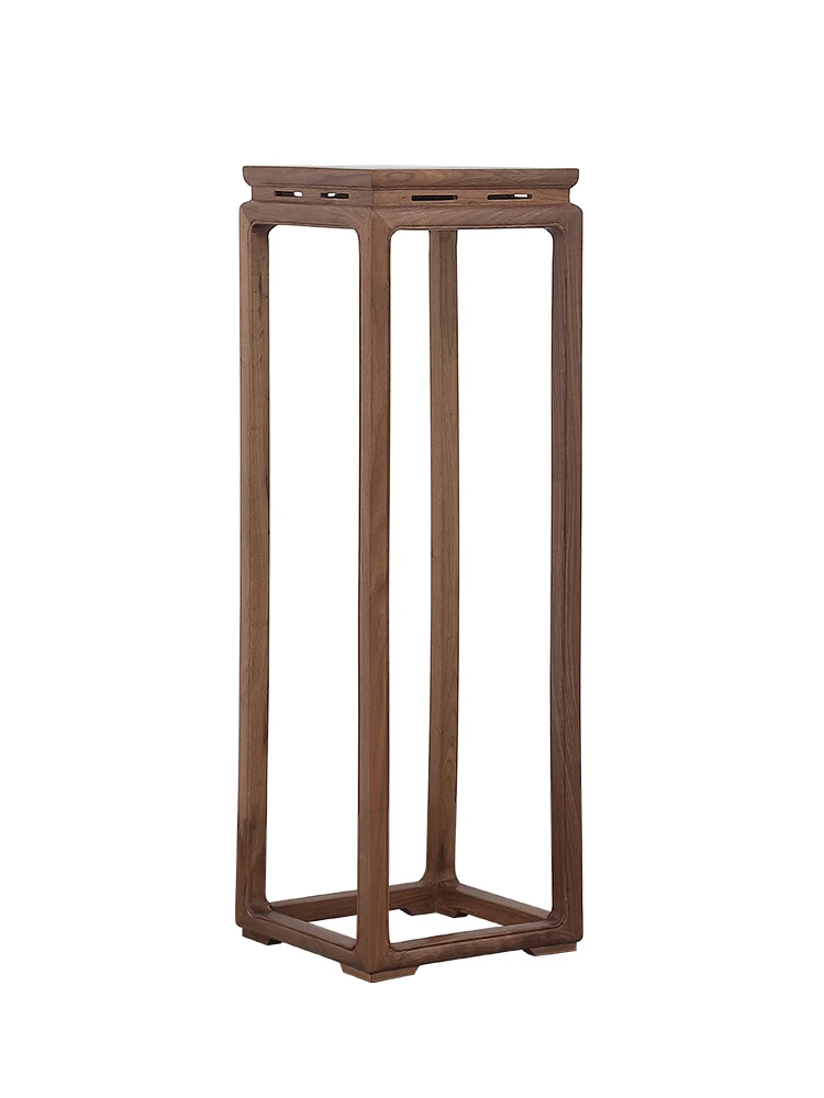

North American black walnut flower stand flower table floor ash solid wood ornament display stand