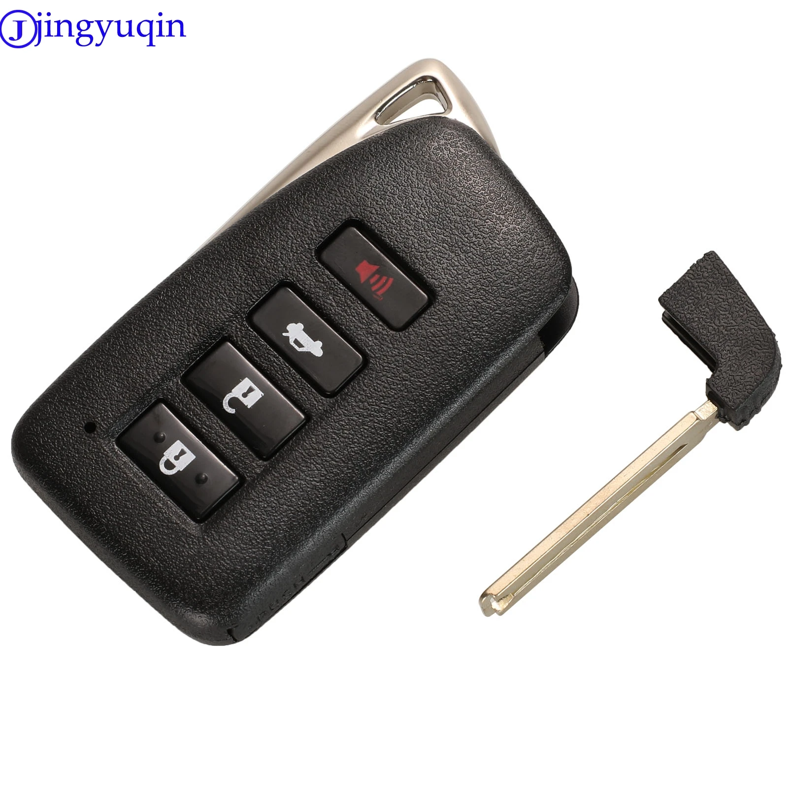 jingyuqin Remote 2 3 4 Buttons Key Case For LEXUS ES350 IS/ES/GS/NX/RX/GX GS300 GS350 IS250 ES250 NX200 Smart Car Key Shell