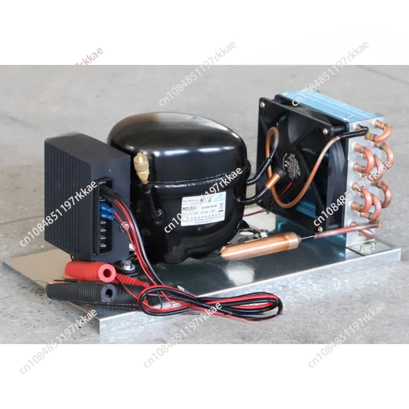 DC12V24V 48V BD35HC DC Compressor Unit Car Refrigerator Freezer Refrigeration Unit Condensing Unit Compressor