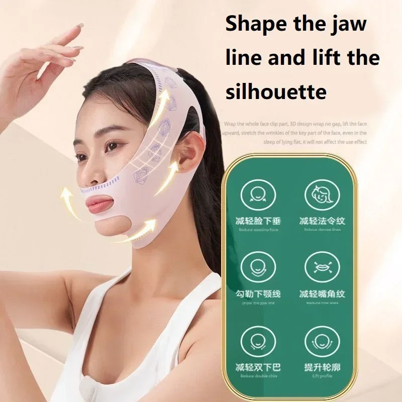 Double Chin Face Sheath Masque Double Menton Face Bandage Slimming Double Chin Mask Lifting Band Lifting Visage