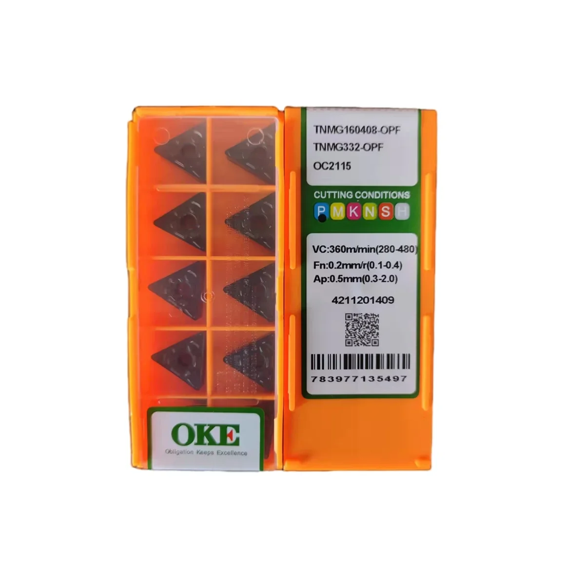 

100% Original Turning Insert TNMG TNMG1604 TNMG160404 -OPF TNMG160408 -OPF OC2125