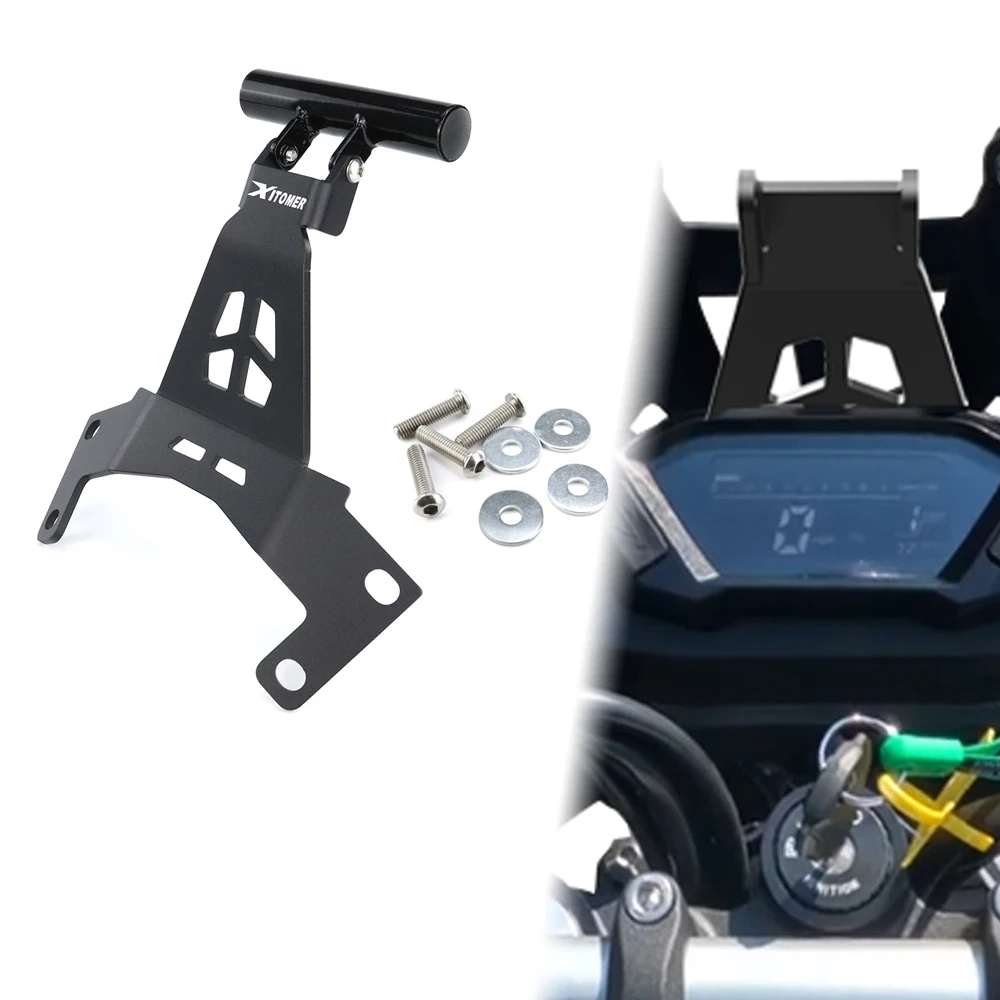 For Loncin VOGE 300 RALLY 300GY Motorcycle Accessories Navigation Bracket Stand Holder Phone Mobile Phone GPS Plate Support