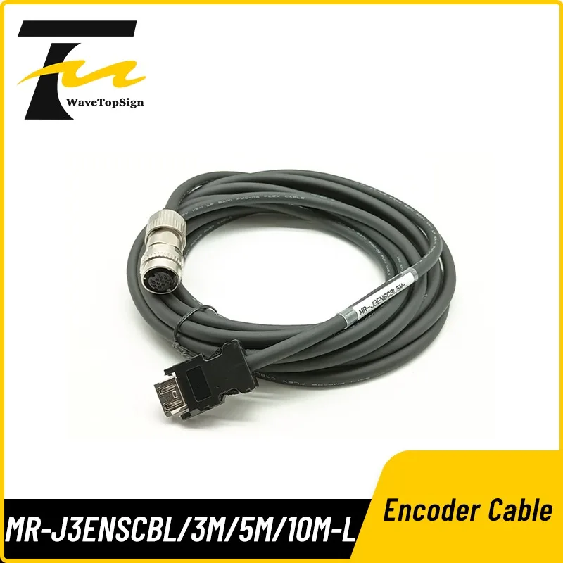 wavetopsign High Power Servo Motor Encoder Cable MR-J3ENSCBL 3M 5M 10M 15M 20M 30M-L for Mitsubishi J3 Series