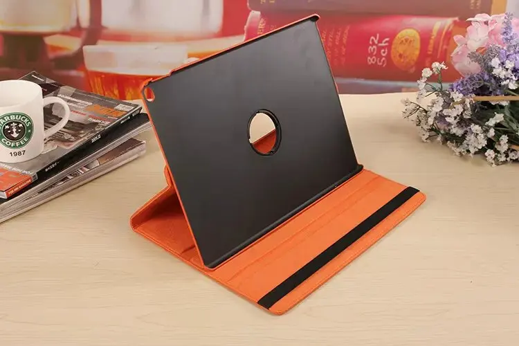 PU Leather Case For iPad Air Mini 5 4 3 2 ,360 Degree Rotating Smart Stand Tablet Cover with Auto Sleep Wake Multi-Angle Viewing