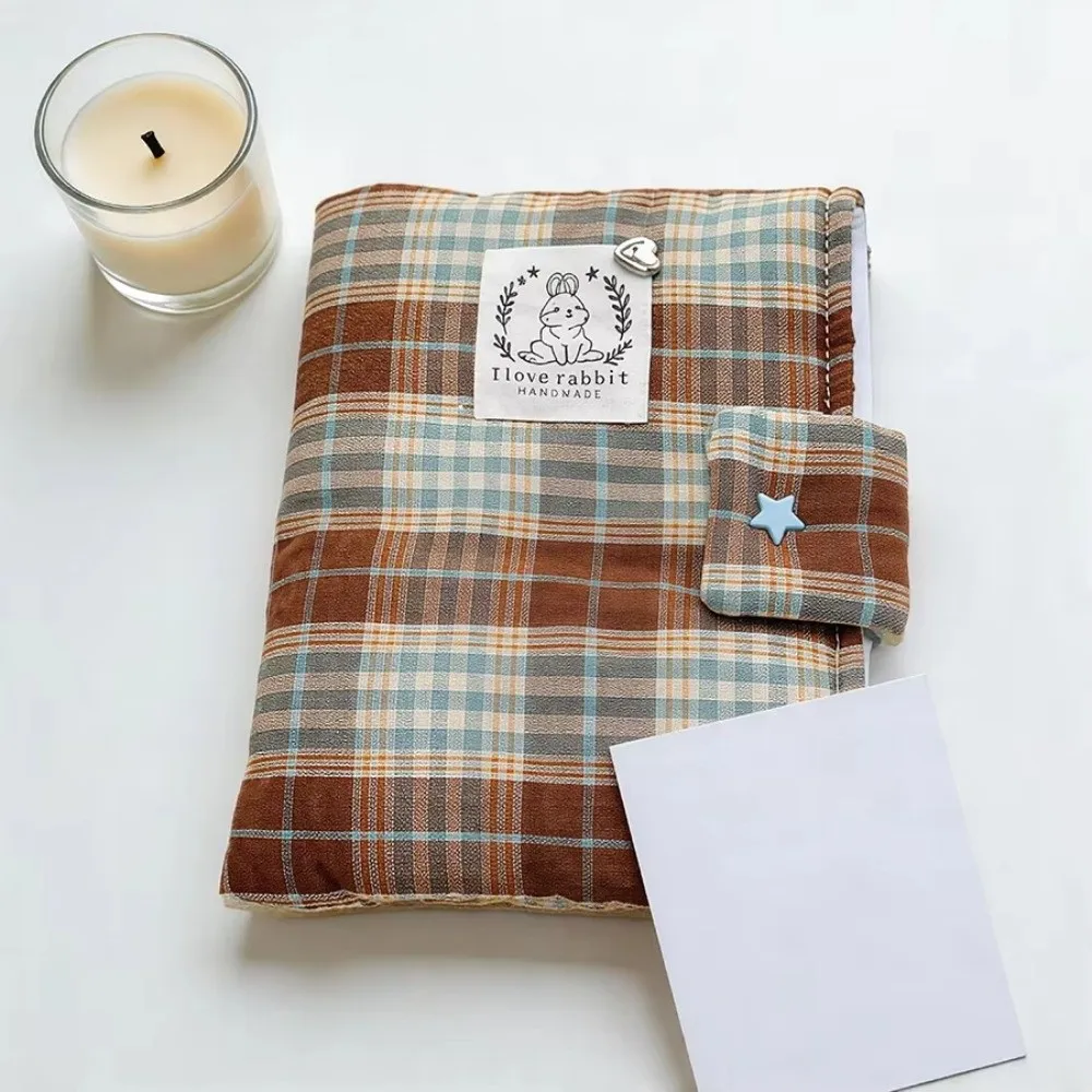 New 6-7 Inch E-Reader Sleeve Thick Padded Soft Lined Protective Storage Bag Universal Plaid Fabric Ebook Reader Pouch