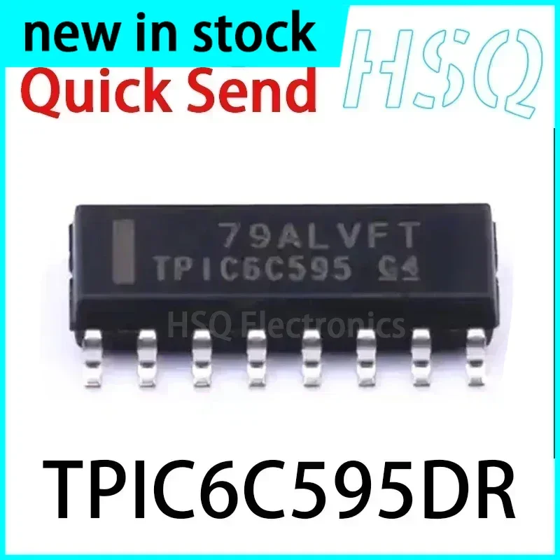 5PCS TPIC6C595DR TPIC6C595D TPIC6C595 Shift Register SOP16 New