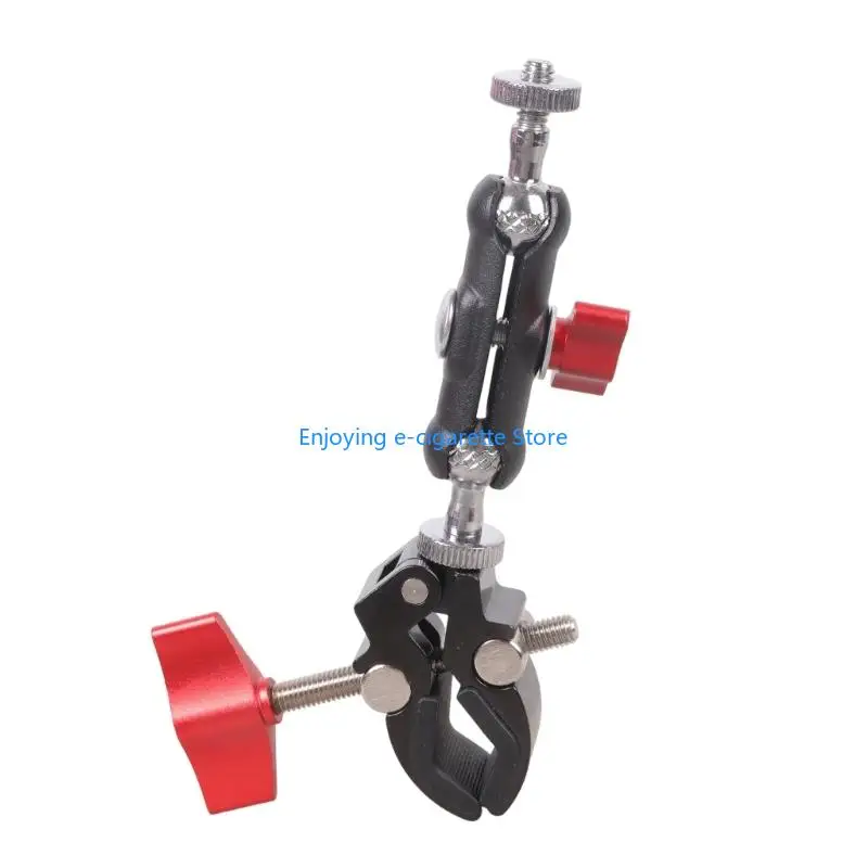 1/4 zoll Gewinde Ball Kopf Gewinde Schraube Halterung Adapter Einstellbare Telefon Mount Adapter Unterstützung Mehrere Gerät – Detail 4