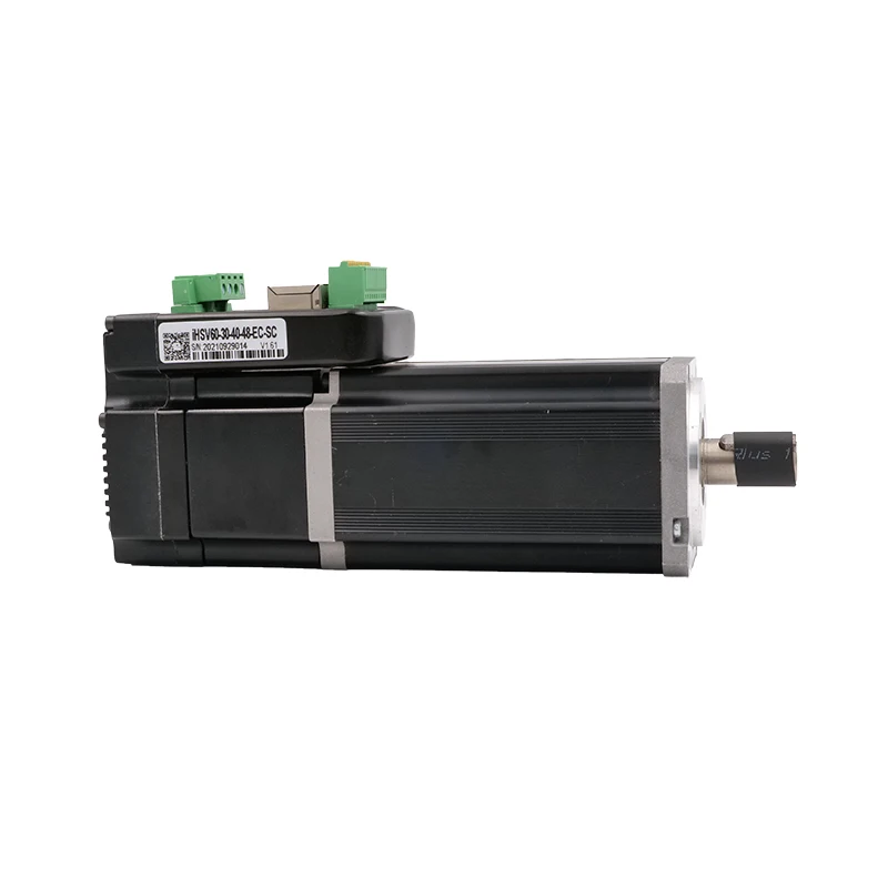 iHSV60-30-40-48-EC-SC 1.27Nm 400W Ethercat servo driver integrated servo motor with brake for CNC