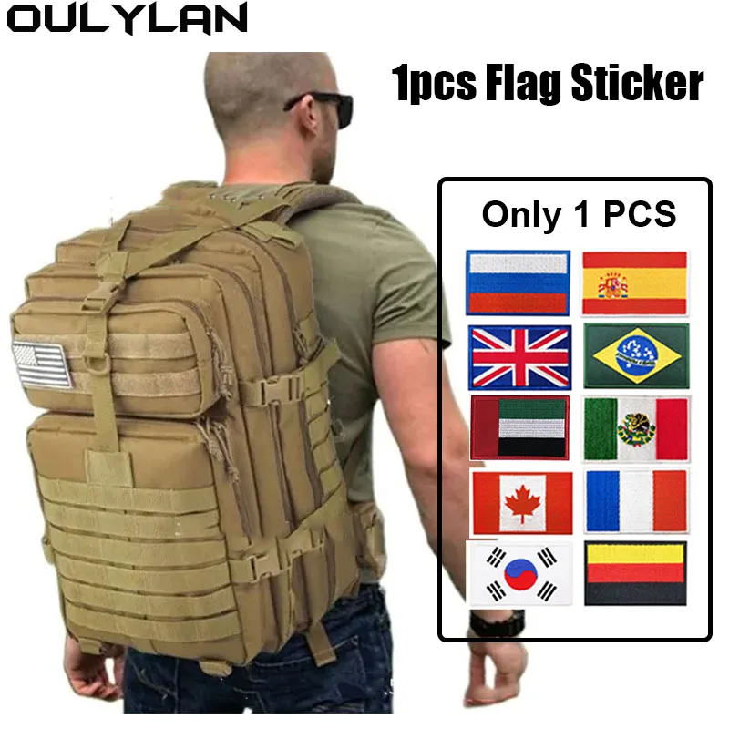 

Oulylan Tactical Backpack For Man Camping Hunting Bags Large Capacity Waterproof Nylon Pack Trekking Fishing Rucksac