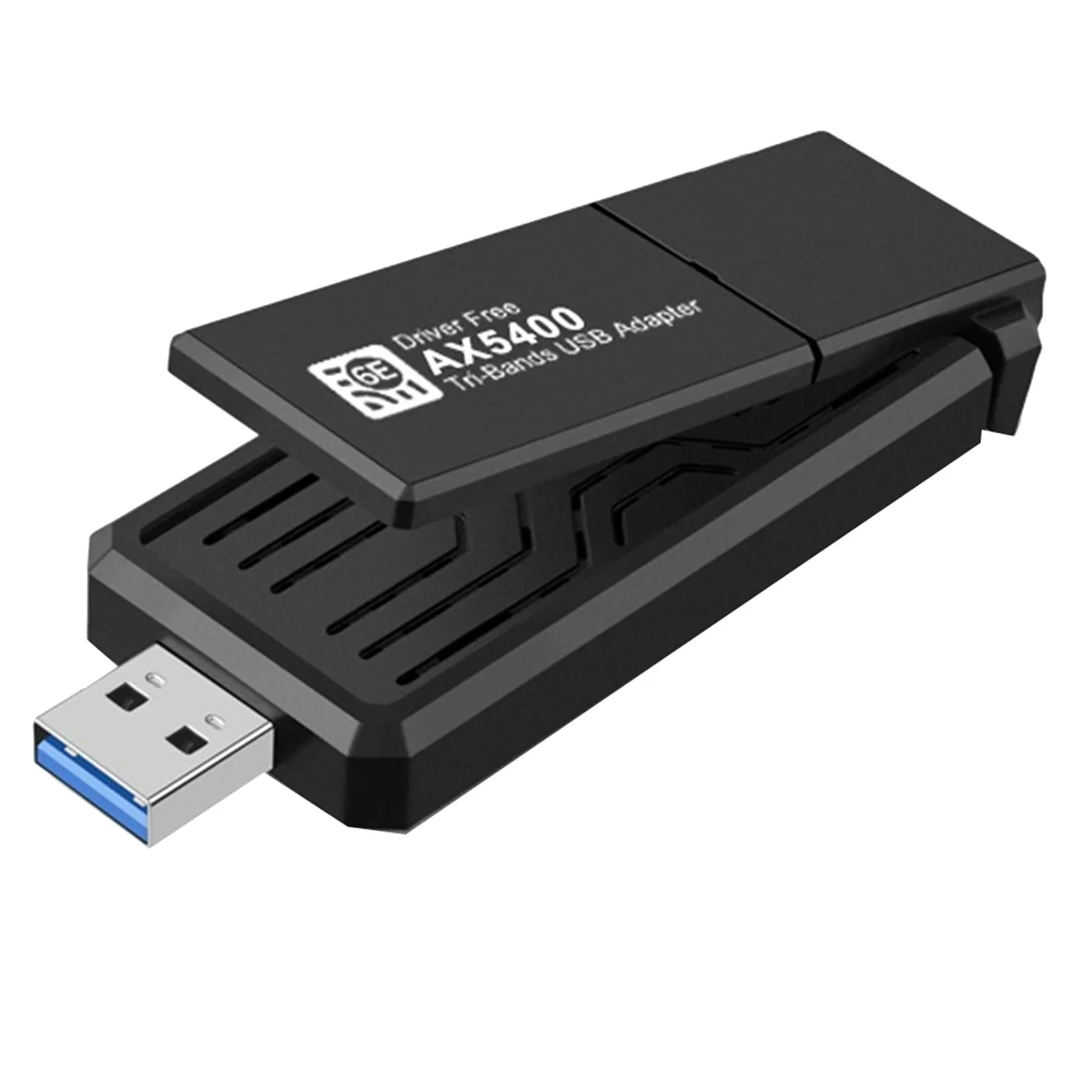 A10I AX5400 WiFi 6E USB Adapter Wireless WiFi Card 2.4G/5G/6GHz Tri-Band 5400Mbps USB3.0 WiFi6E Adapter for Win10&Win11