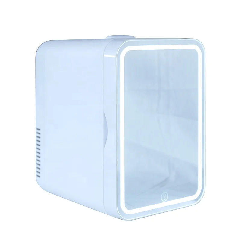 Free Shipping Small Makeup Beauty Fridge 8L/12L/14L/20L Cosmetics Minibar Refrigerators Mini Skin Care Display Mirrored Cooler