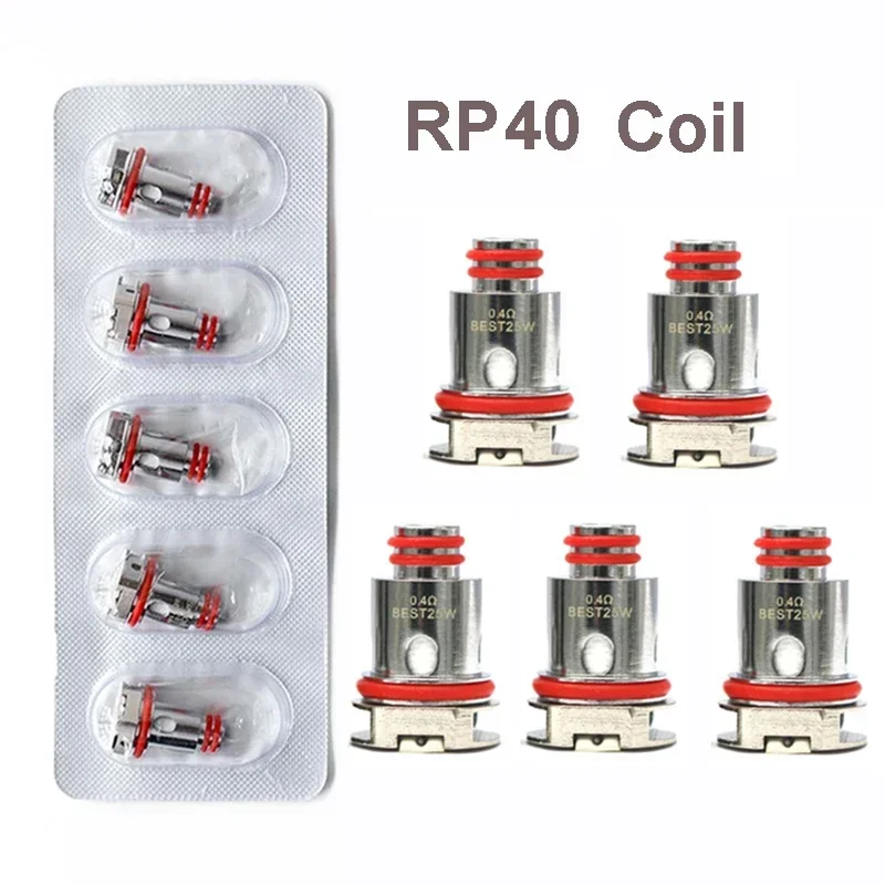 2/3/5PCS RPM40 Coil 0.4ohm Mesh 0.6ohm Triple Coils Head for RPM40 Nord 4 Nord 2 POZZ X Fetch Mini Pods