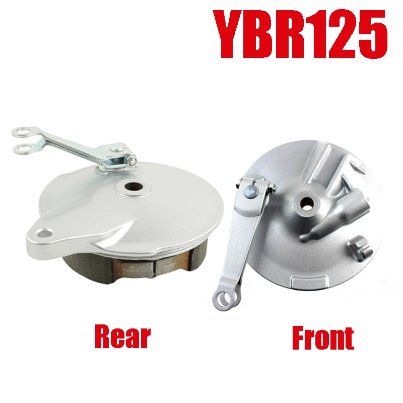 

Motorcycle Wheel Hub Cover for Jianshe Yamaha YBR125 YBZ125 YB125E JYM125-7/8/B Front/Rear Drum Brake Spoke Type Brake Panels