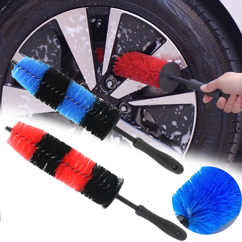 

Universal Car Wheel Cleaning Brush Microfiber Car Truck Moto Engine Grille Tire Rim Wash Brushes Auto Cleaning Tools Accessories