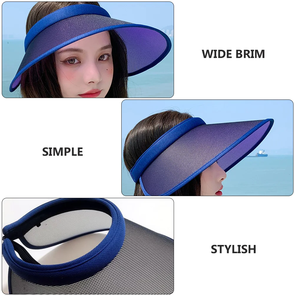 

1pc Wide Brim All-Match Sun Hat Uv Protection Outdoor Beach Travel Hat For Women Fishing Running Walking Tennis Sport