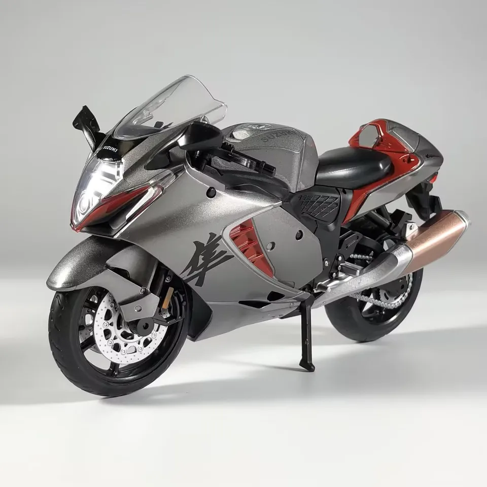 1:12 Suzuki Hayabusa 2024 Hypersport Bike Alloy Metal Diecast