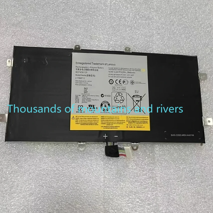 

L11M4P13 New Laptop Battery for Lenovo IdeaPad Yoga 11 YOGA 11S 4ICP4/56/120 14.8V 2840mAh 42Wh