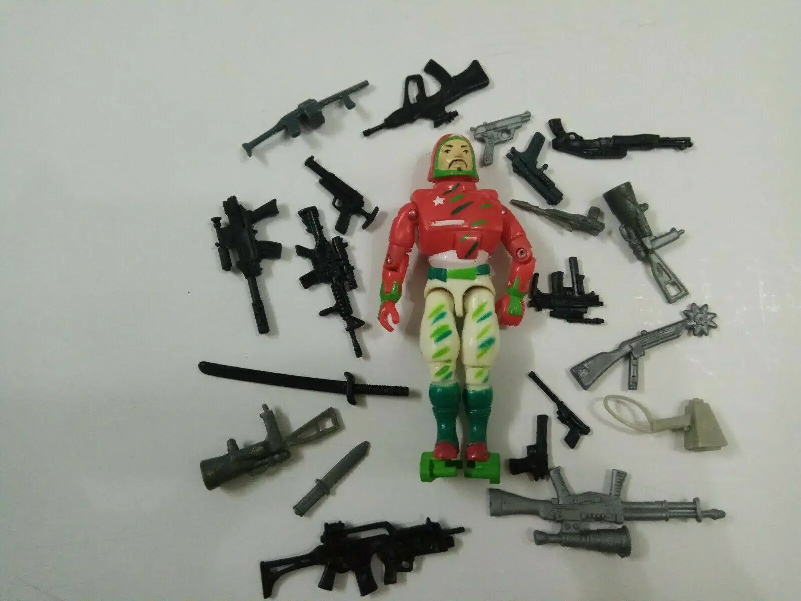 3.75" Gi Joe 5pcs Random Lannad the Corps Soldier W/ 20pcs Accessories Figure