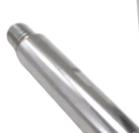 Silver Metal 100mm Length Extension Rod Thread Adapter For For M14 Or 5/8-11 Angle Grinder Connection Bar Power Tool Accessories