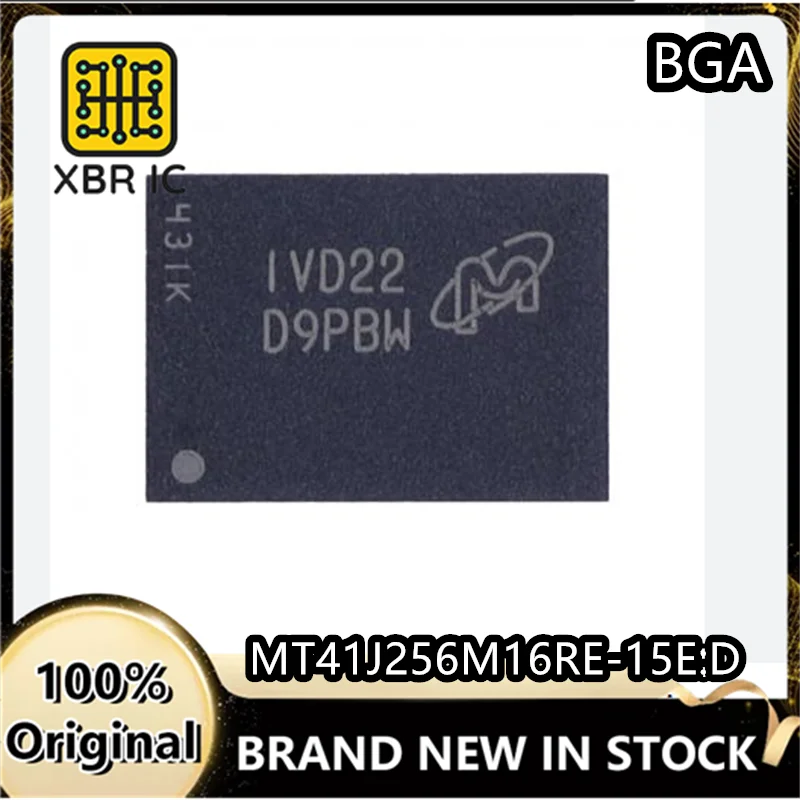 

(5/20 pieces) MT41J256M16RE-15E:D Silkscreen: D9PBW Storage chip New original authentic spot delivery fast