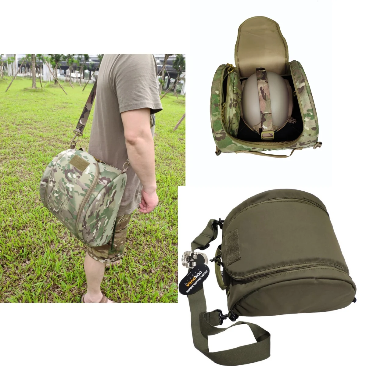 Outdoor Sports Tactical Helmet Bag, Single Piece Backpack, Can Be Carried, Miscellaneous Bag, Tool Kit TC0148