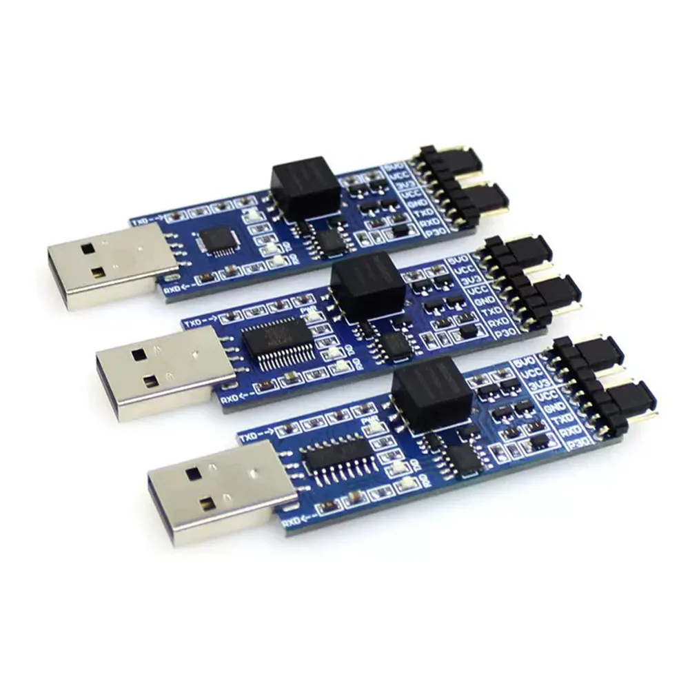 Adaptador Conversor USB para TTL, FT232, CP2102, CH340, Módulo Serial Port com Isolamento de Sinal