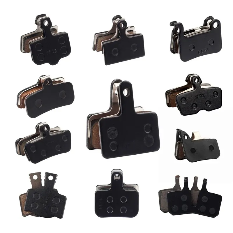 4 pary półmetalicznych klocków hamulcowych MTB do hamulców tarczowych Shimano B01S G01S A01S XTR XT SLX Deore Sram Guide Level HRD Red Etap Magura