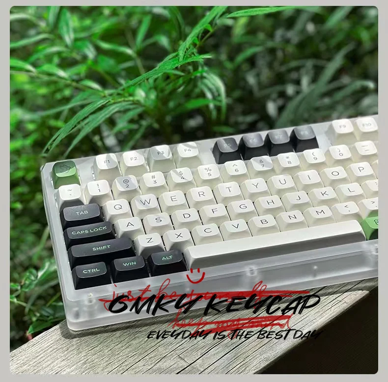 Imagem -05 - Gmky-mda Olivia Double Shot Keycaps Abs Flip Pbt Keycaps Teclado Mecânico Interruptor mx