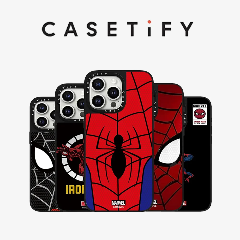 Phone Cases Brand - CASETiFY Co-brand Marvel Spider-Man Iron Man