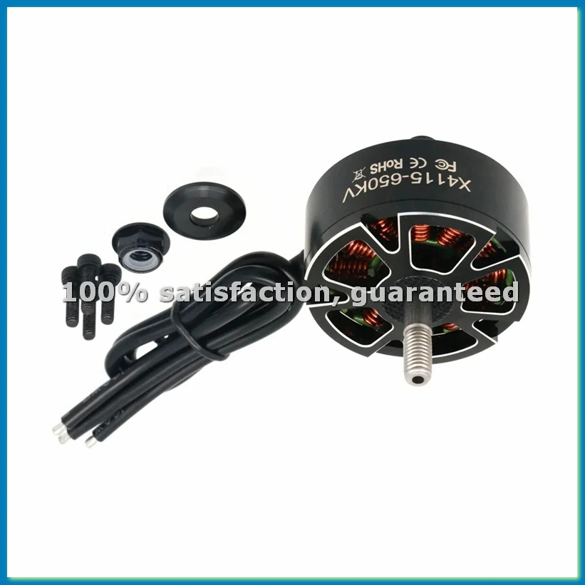 

Бесколлекторный двигатель X4115 650KV 3-8S для радиоуправляемых мультироторных квадрокоптеров и FPV дронов (запчасти) - A69M