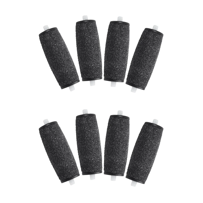 8Pcs Roller Heads For Velvet Smooth Electric Foot File Pedicure Machine Dead Skin Callus Remover Foot Care Tool