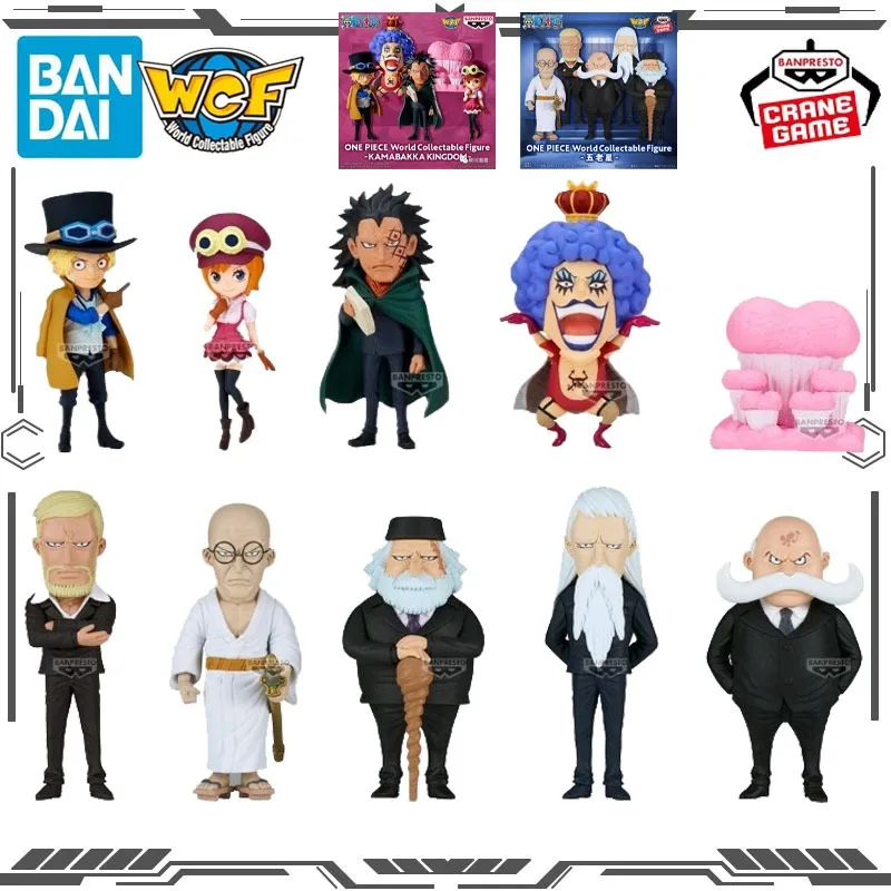 

Оригинальная фигурка Bandai WCF ONE PIECE «Королевство транссексуалов» Гороши, игрушка для мальчиков и девочек, подарок, коллекционная модель, украшение