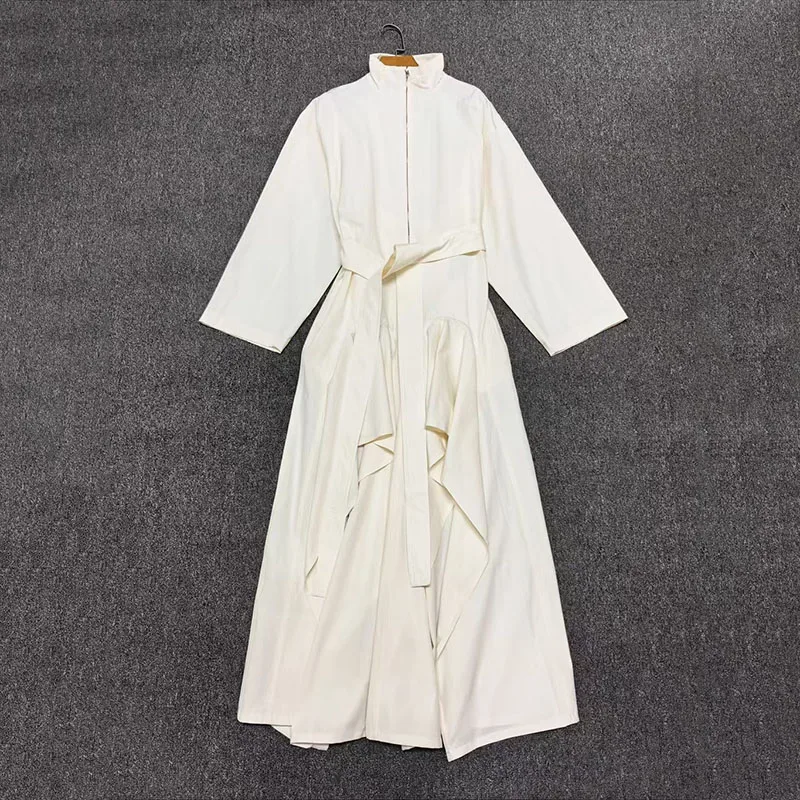 Summer 2026 New Arrivals: Ruffled Fitted Jumpsuit, Asymmetrical-Cut Women’s Jumpsuit, Belted Women’s Jacket, Y2K-Style Coat