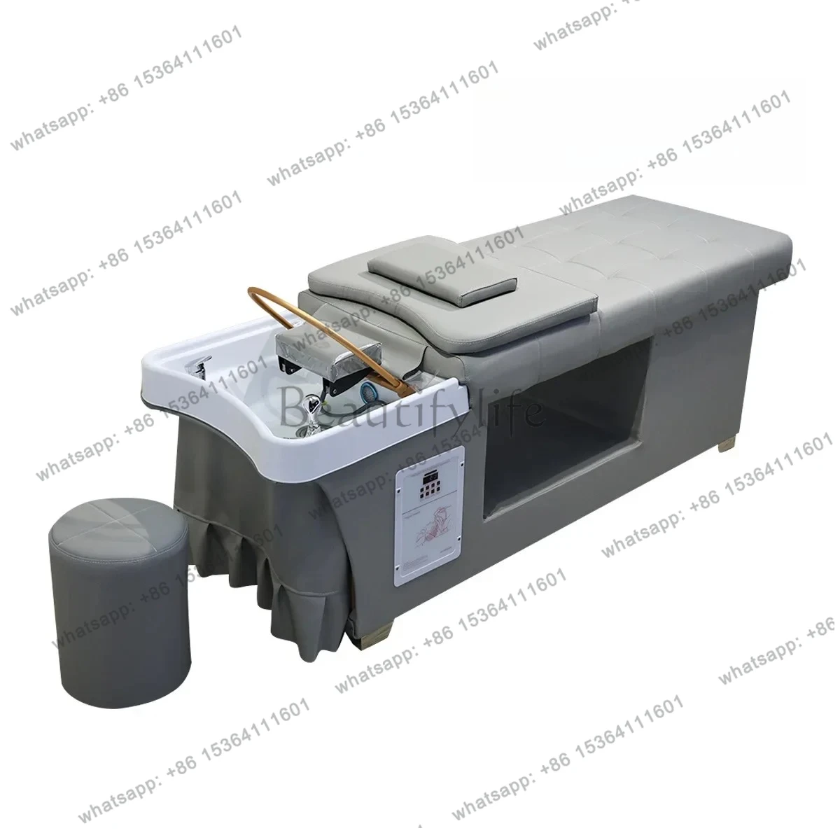 

D30Barber shop special water circulation fumigation integrated Thai shampoo bed