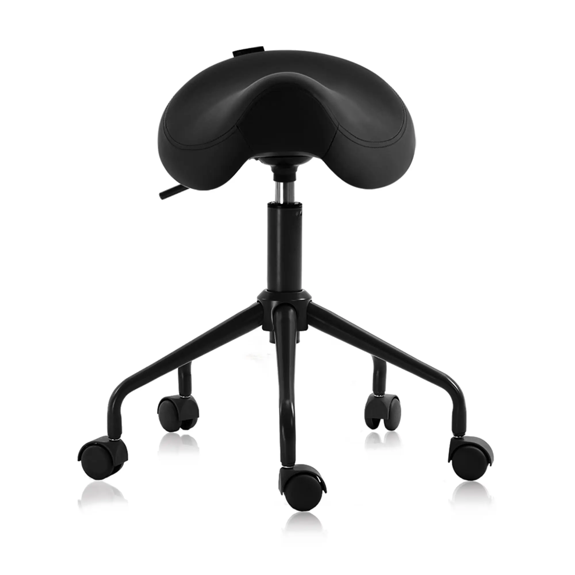 Wholesale Swivel Rolling Stool Round Chair Thick Sturdy Padding Adjustable Stool with Wheels for Doctor,Medical,Massage,Shop