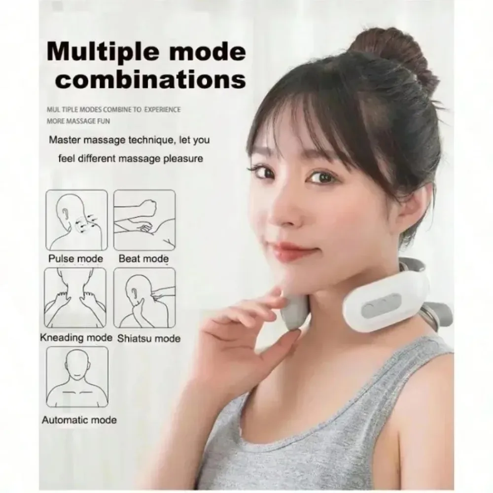 USB Neck Massager with Pulse and Heat