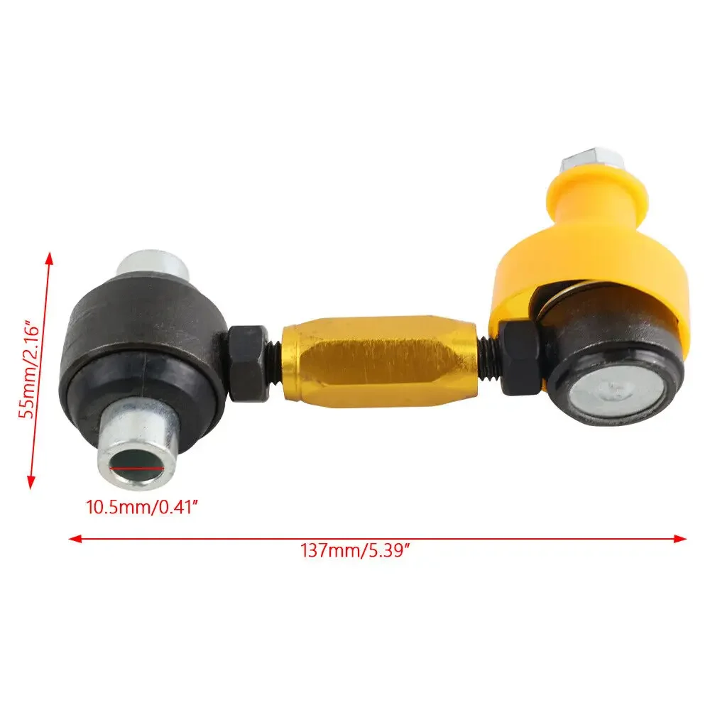 Racing Rear Sway Bar End Links Assembly HD Adjustable Fits For Subaru WRX 08-20 STi 08-20