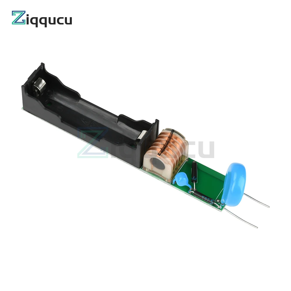 

DC 3.7V 20KV Integrated High Voltage Module Discharge Coil Boost Circuit Arc Generator 18650 Lithium Battery Power Supply
