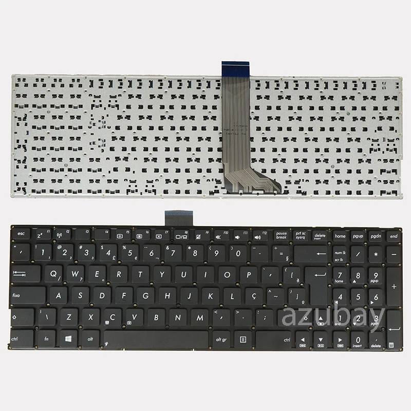 Keyboard For ASUS X555LF X555LI X555LJ X555LN X555LP X555Q A555L R51L Thai Russian Italian Hebrew Brazilian Portuguese Hungarian