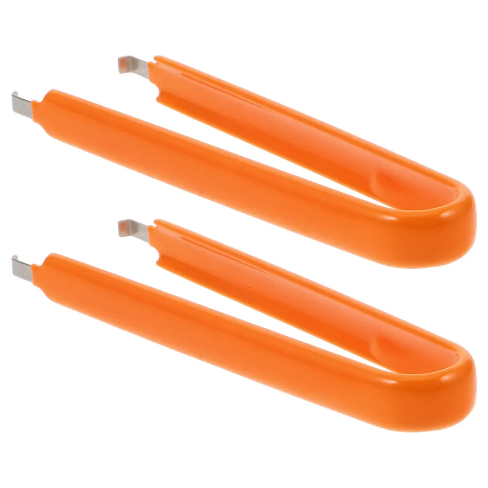

2pcs Automotive Fuse Puller Steel Multifunctional Portable Removal Keycap Clip Vehicle Electrical