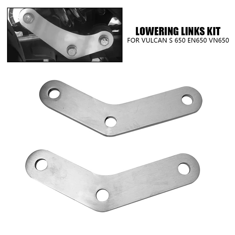 Fit For KAWASAKI Vulcan S 650 VN Motorcycle Adjustable Lowering Linkage Drop Link Kit EN650 2015-2023 2022 2021 2020 2019 2018