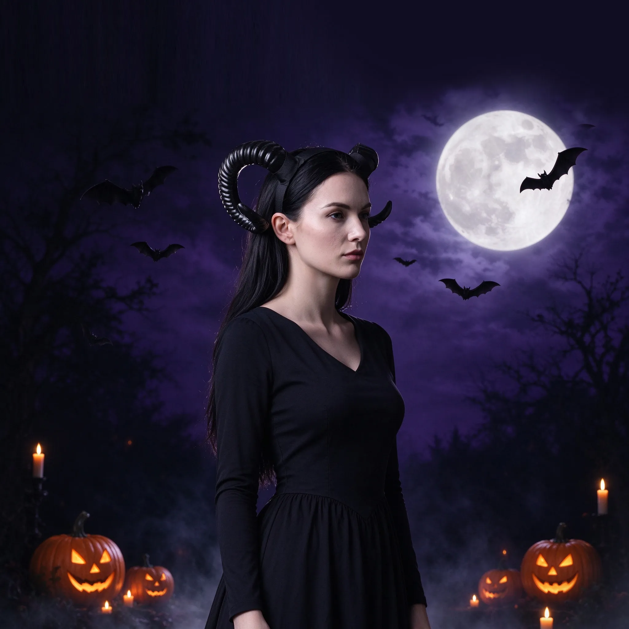 Halloween Hair Band Featuring Distinctive Sheep Horn Shape Headband for Themed Parties Photo Shoots Cosplay Events Hair