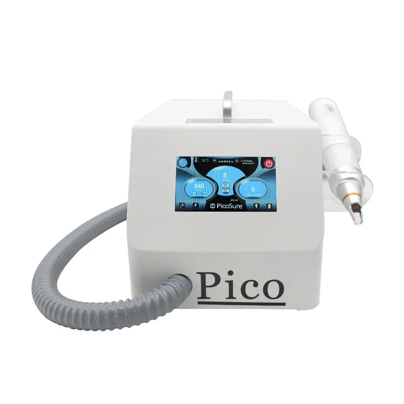 Professional non-invasive laser Pico tattoo pigment removal Q-switch Nd Yag 1064nm 532nm 1320nm freckle removal eyebrow cleaning