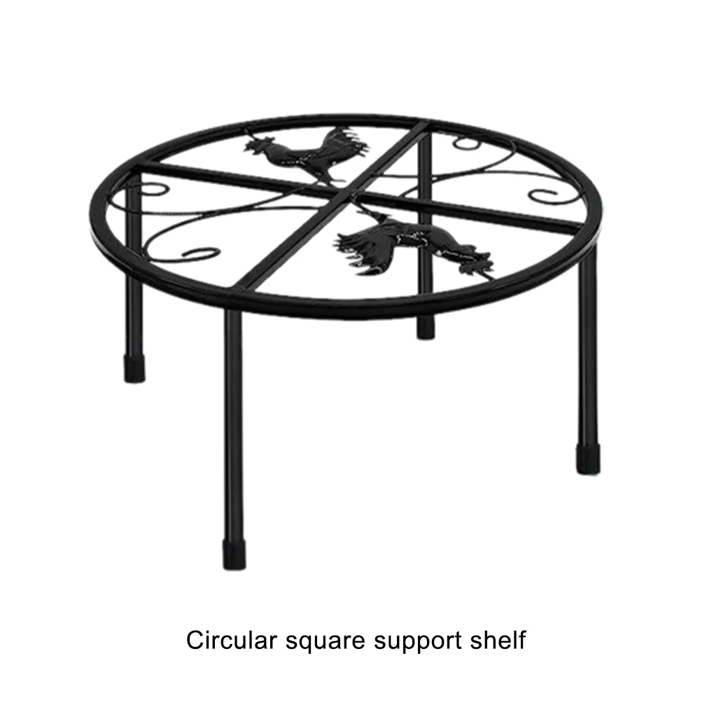 

Stable Storage Solution Circular Support Shelves With Anti-Slide Pads Equipped With Anti Slide Pads