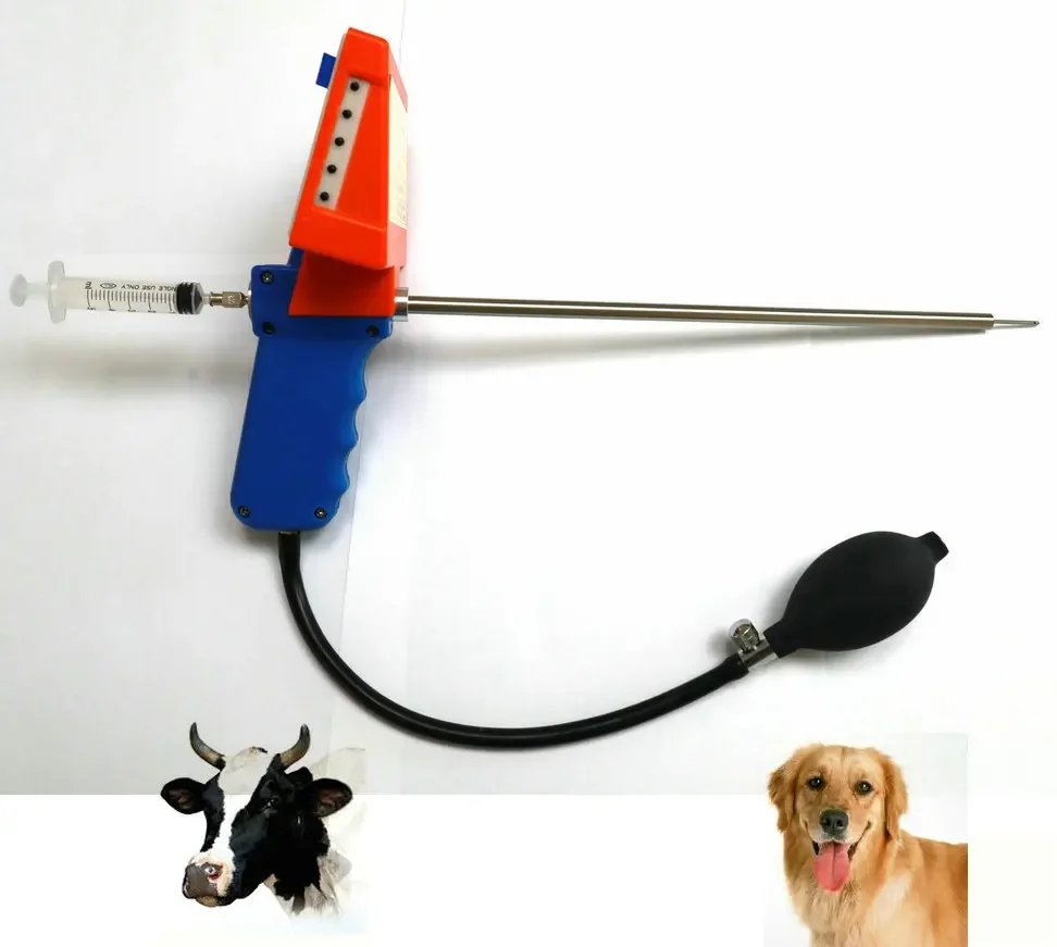 Cattle/goat artificial insemination equipment, artificial insemination gun cow