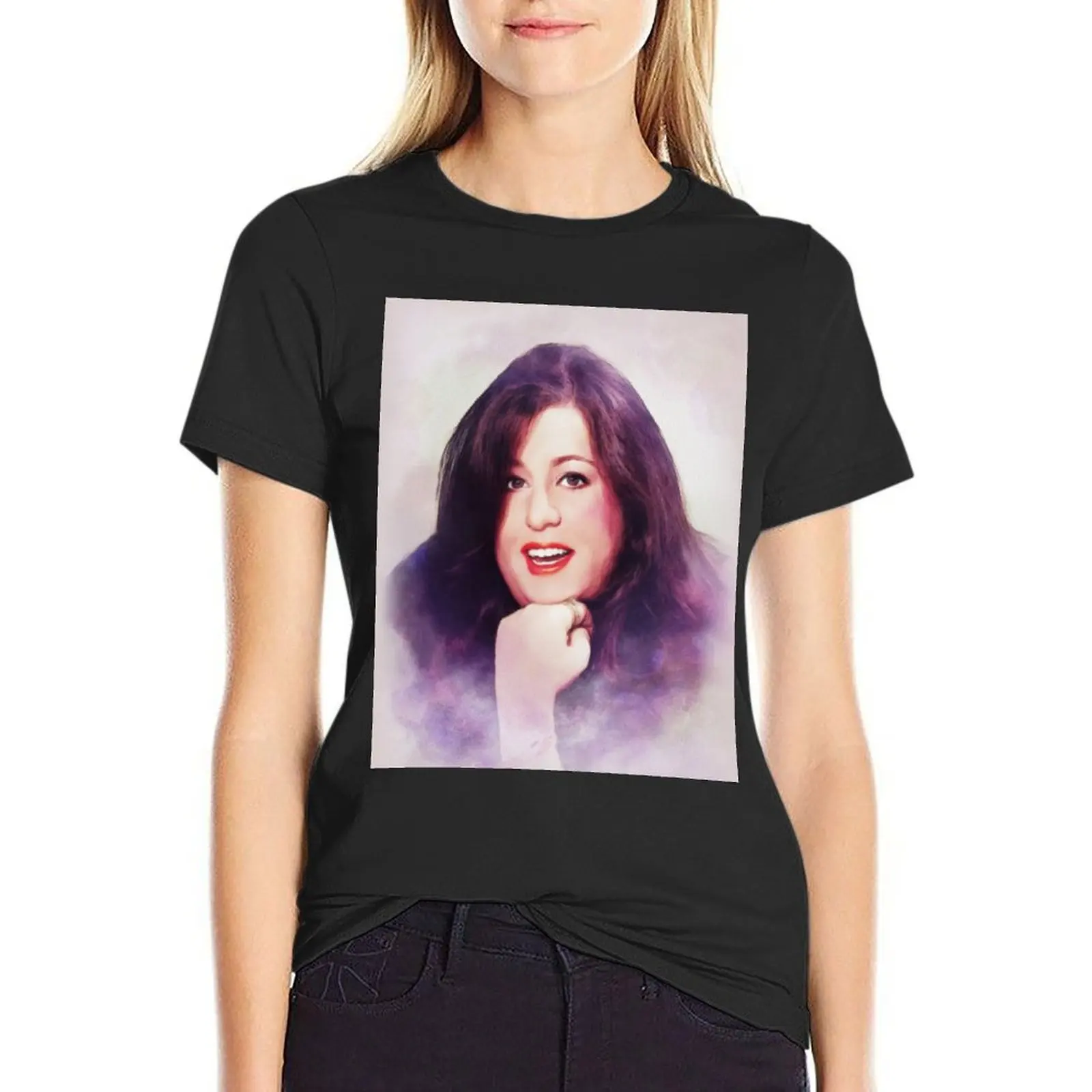 Cass Elliot, Music Legend T-Shirt quick drying cute clothes tops for Women