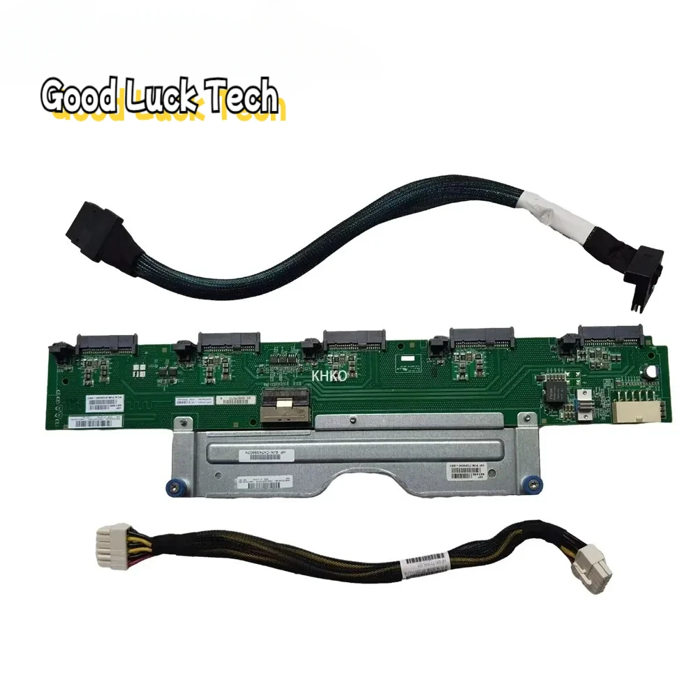 For DL580 G8 G9 hard drive expansion backplane 739405-B21 735520-001 732434-001+ cables 90% new