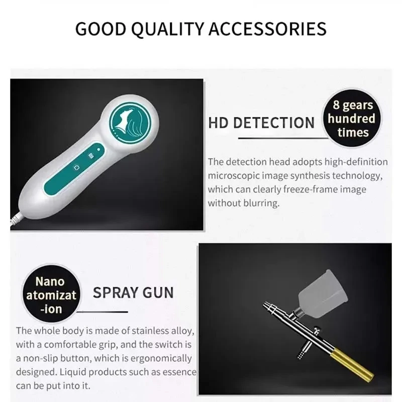 Multifunctional Scalp Care Instrument Nanometer Spray Hair Therapy Machines Head Skin Care Device Nano Sprayer for Hair Salon