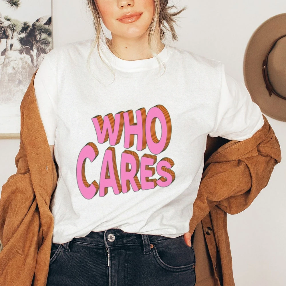 

Who Cares T-Shirt Sarcastic Shirt Unisex Jersey Short Sleeve Tee Who Cares TShirt