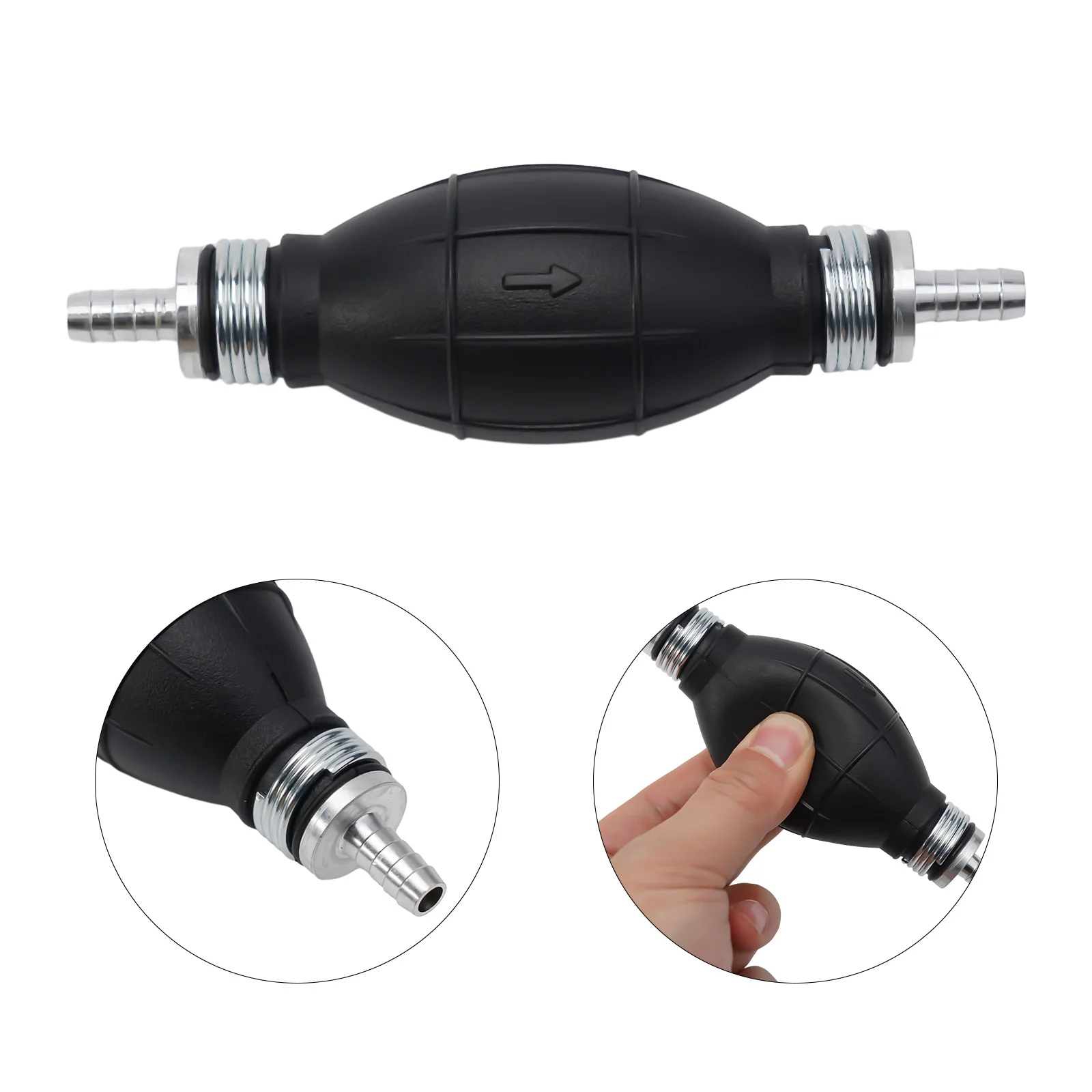 8mm Fuel Primer Bulb Hand Pump Diesel Petrol Priming Non Return Valve Car Boat Used As A Hand Pump In Boats For Fuel Supply